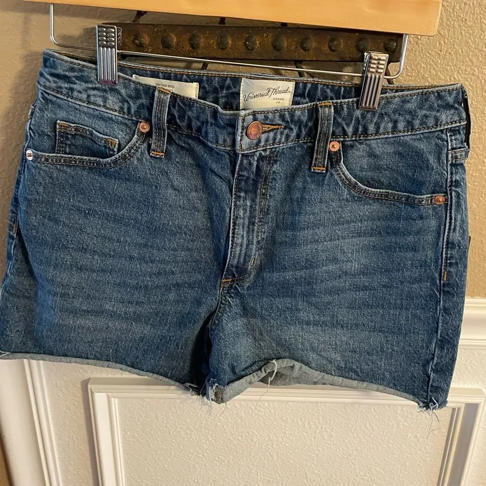 Universal Thread Blue Jean Short Shorts 8/29
